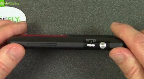 Обзор HTC EVO 3D боковые клавиши