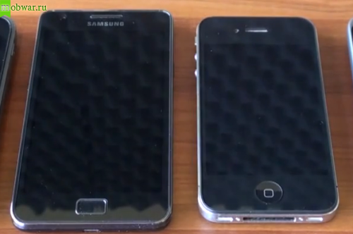 Samsung Galaxy S II vs iPhone 4
